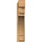 Ekena Millwork Merced Block Rough Sawn Outlooker, Western Red Cedar, 8"W x 34"D x 40"H OUT08X34X40MRC05RWR - alternate 2